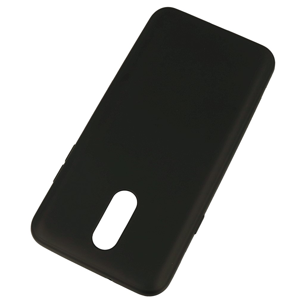 Pokrowiec etui silikonowe Jelly Case Mat czarne LG Q7 / 2