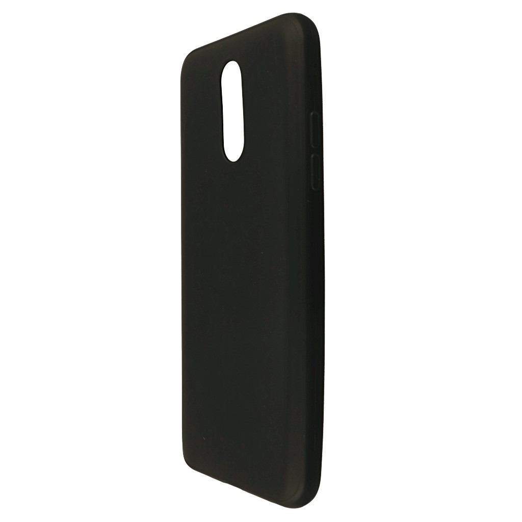 Pokrowiec etui silikonowe Jelly Case Mat czarne LG Q7 / 5