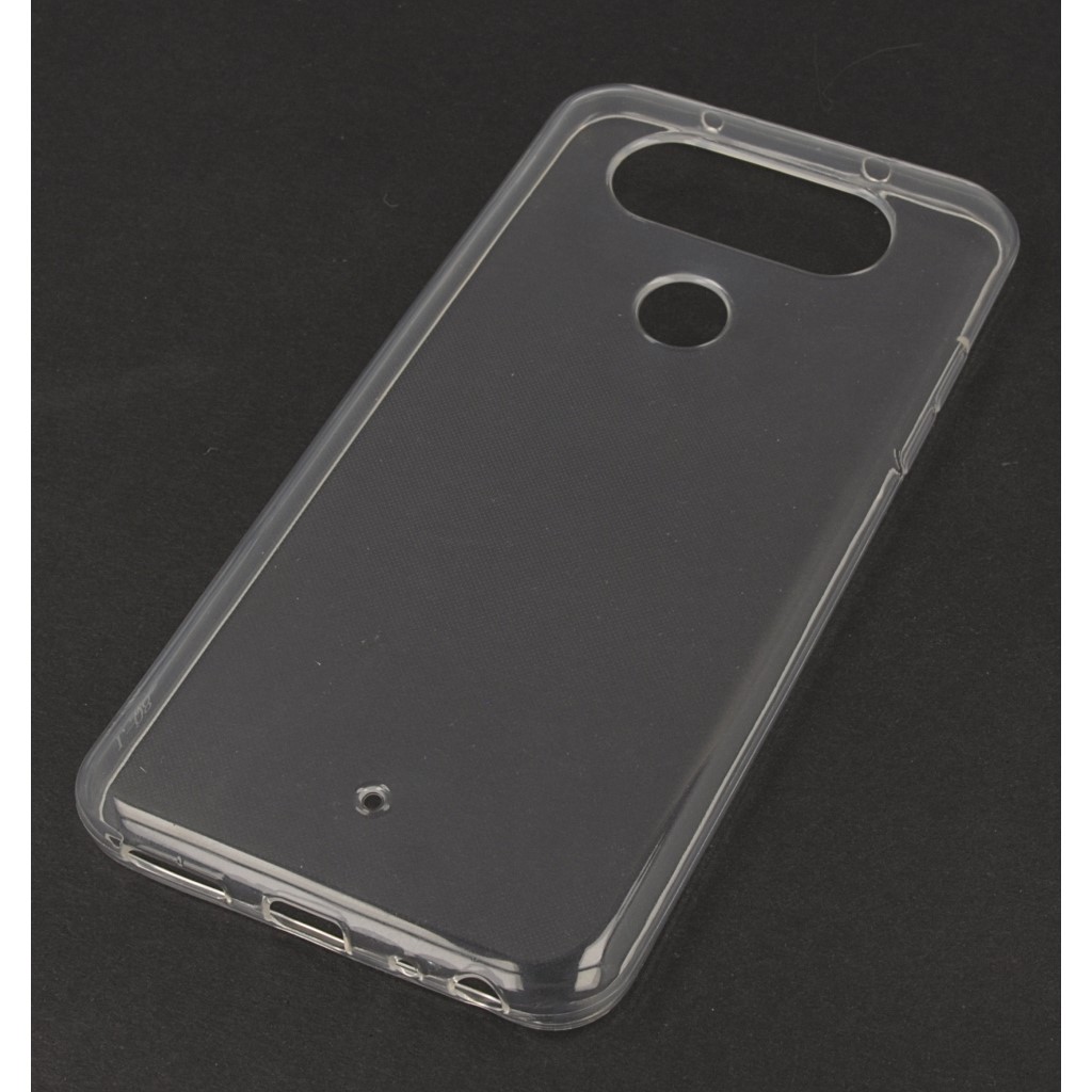 Pokrowiec silikonowe etui Back Case przeroczyste LG Q8