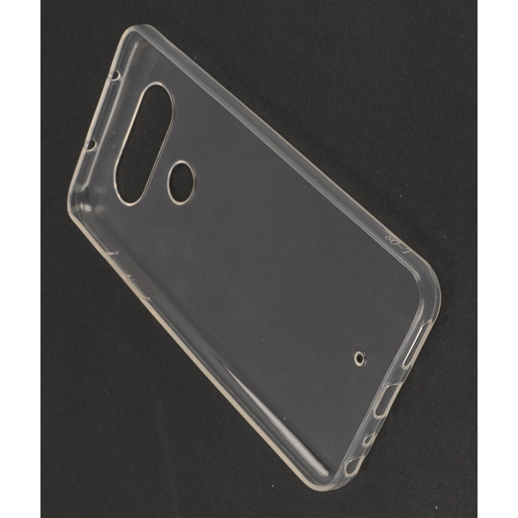 Pokrowiec silikonowe etui Back Case przeroczyste LG Q8 / 3