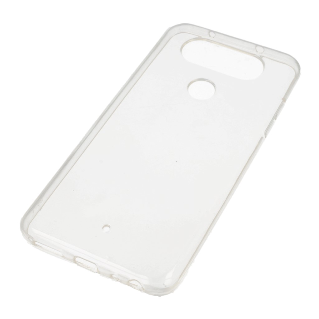 Pokrowiec silikonowe etui Back Case przeroczyste LG Q8 / 5