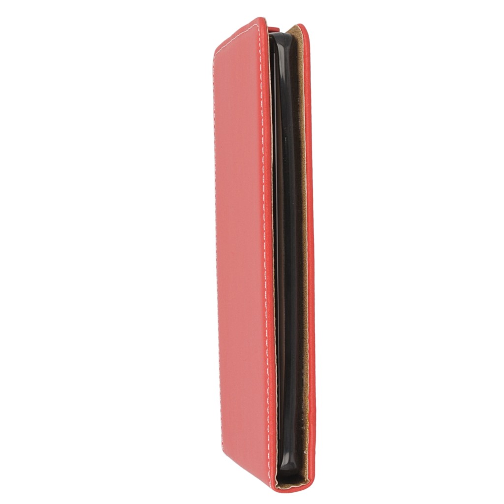 Pokrowiec z klapk na magnes Prestige Slim Flexi czerwony LG V10 / 6