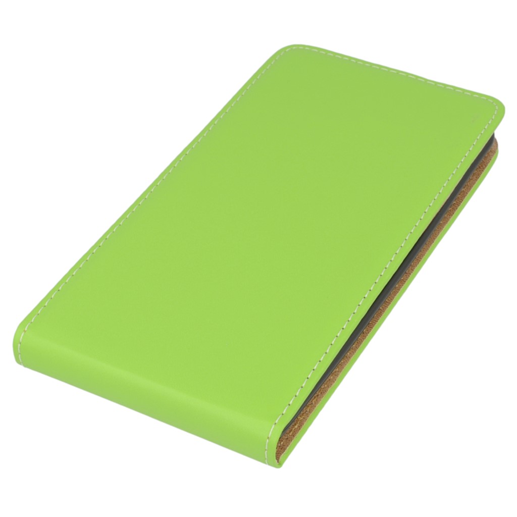 Pokrowiec z klapk na magnes Prestige Slim Flexi zielony LG V10 / 3