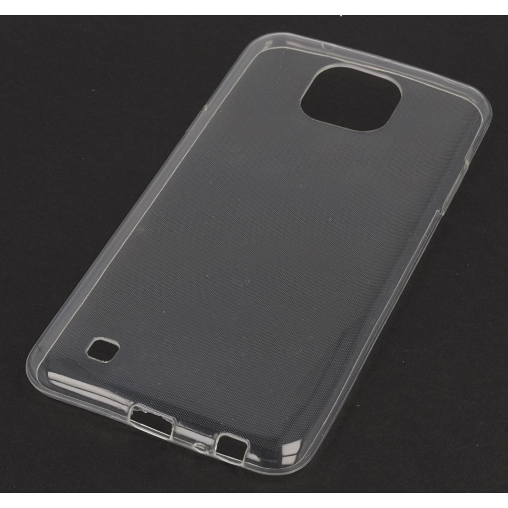 Pokrowiec silikonowe etui Back Case przeroczyste LG X cam