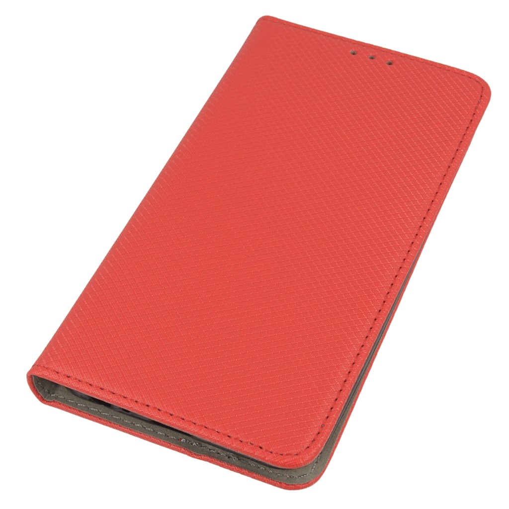 Pokrowiec etui z klapk Magnet Book czerwone LG X mach / 2