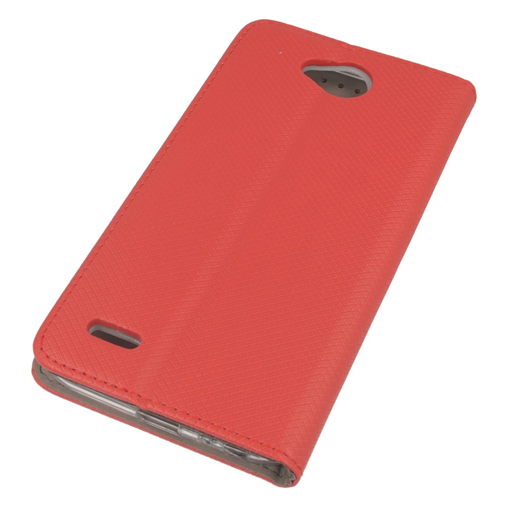 Pokrowiec etui z klapk Magnet Book czerwone LG X Power 2 / 3