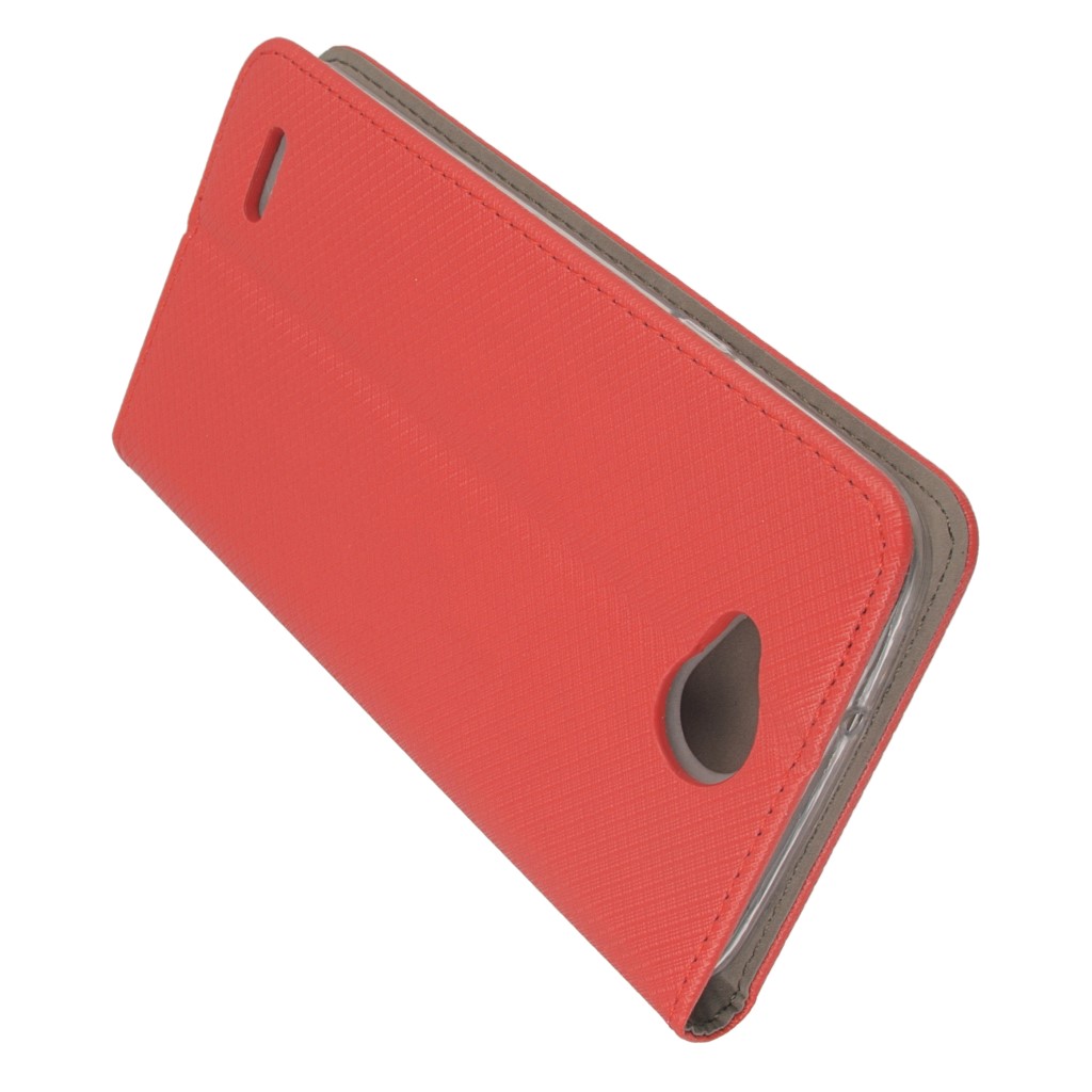 Pokrowiec etui z klapk Magnet Book czerwone LG X Power 2 / 4