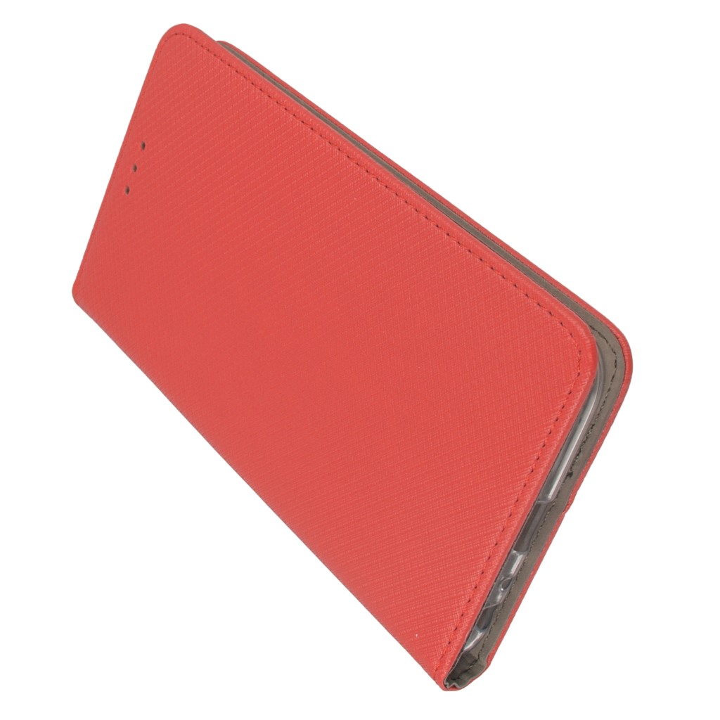 Pokrowiec etui z klapk Magnet Book czerwone LG X Power 2 / 5