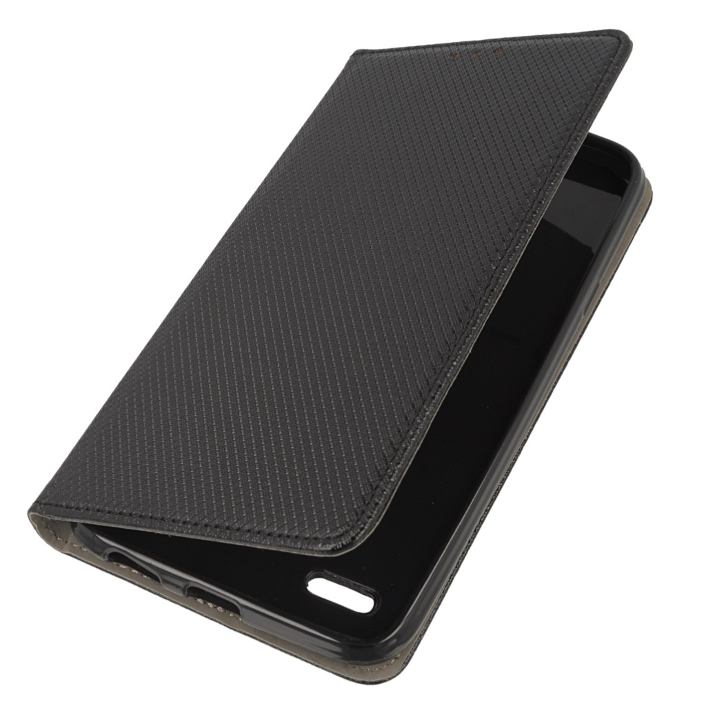 Pokrowiec etui z klapk Magnet Book czarne LG X Power 2