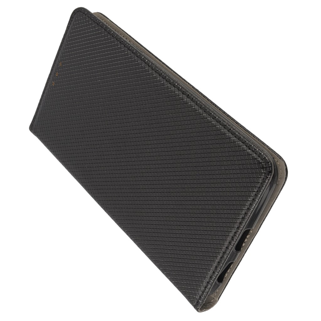 Pokrowiec etui z klapk Magnet Book czarne LG X Power 2 / 5