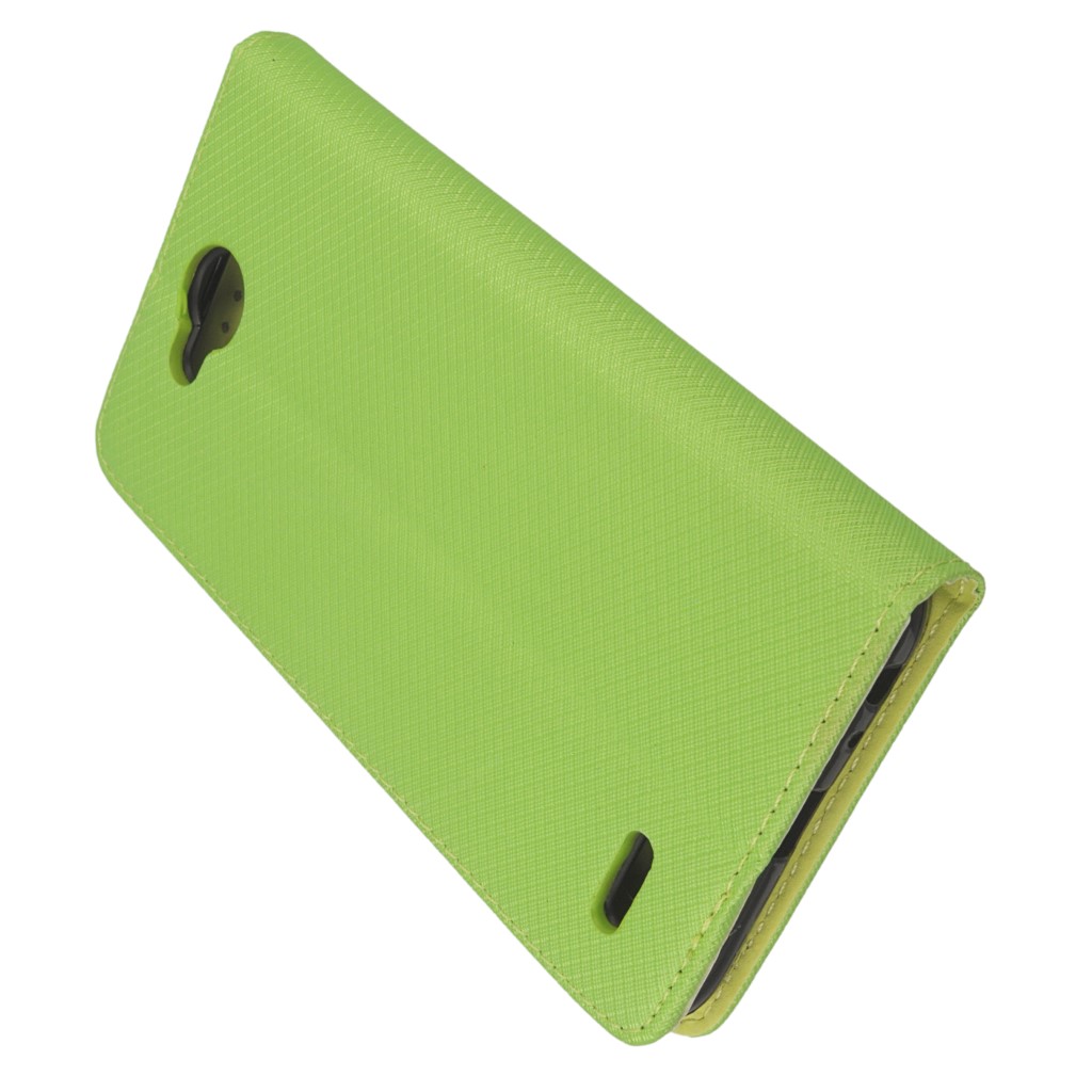 Pokrowiec etui z klapk Magnet Book zielone LG X Power 2 / 3