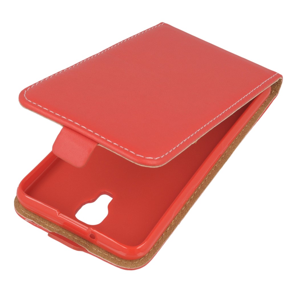 Pokrowiec z klapk na magnes Prestige Slim Flexi czerwony LG X screen