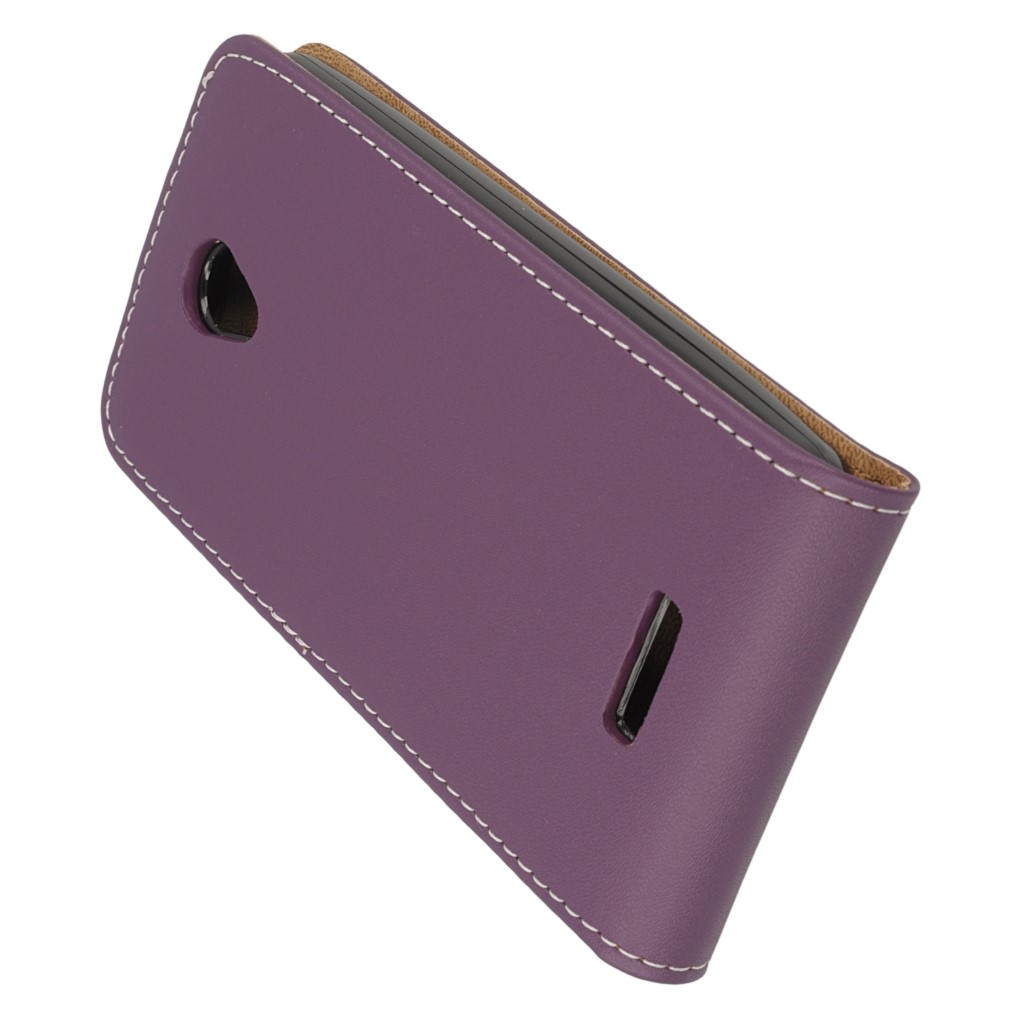 Pokrowiec z klapk� na magnes Prestige Slim Flexi fioletowy Lenovo B / 4