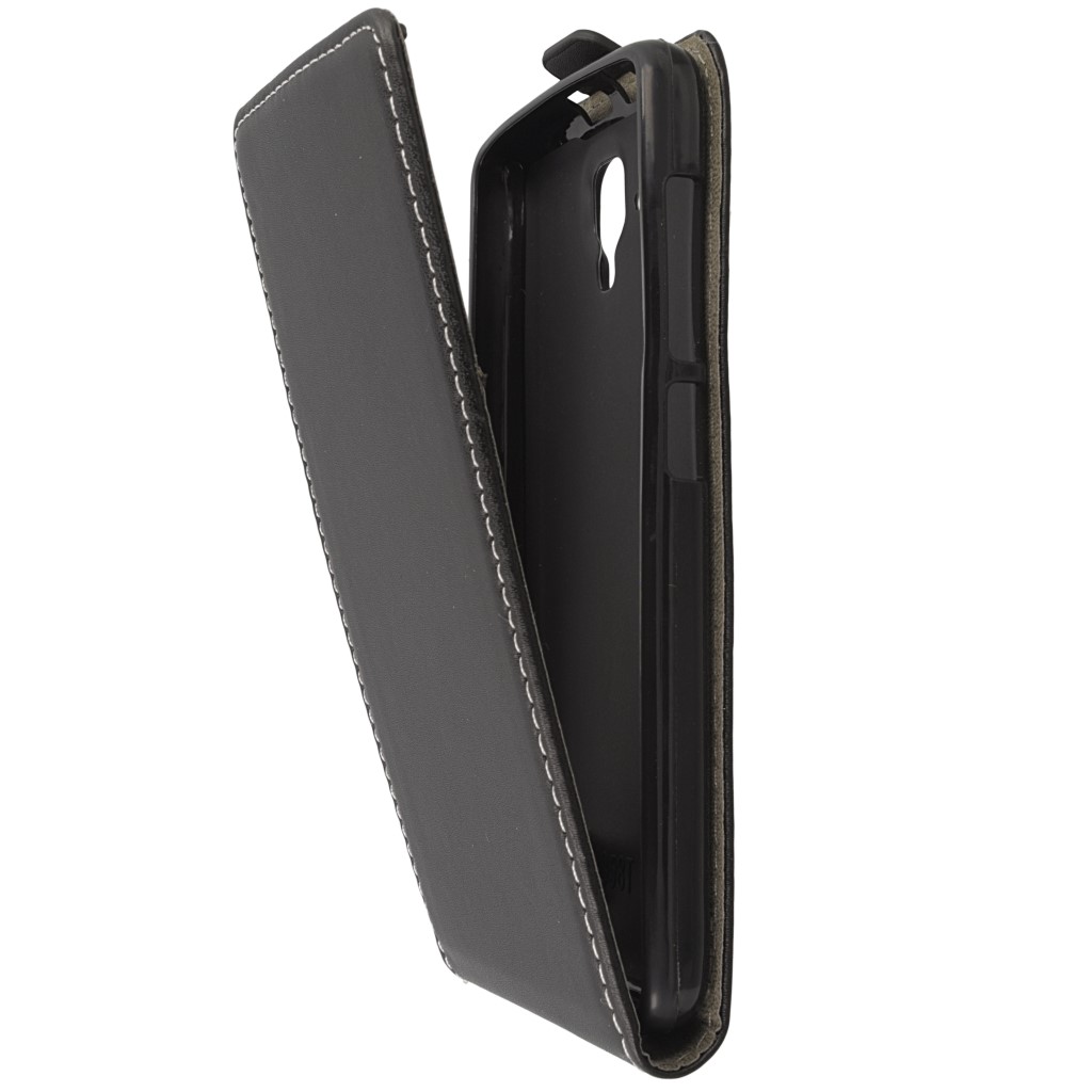 Pokrowiec z klapk na magnes Prestige Slim Flexi czarny Lenovo A536 / 8