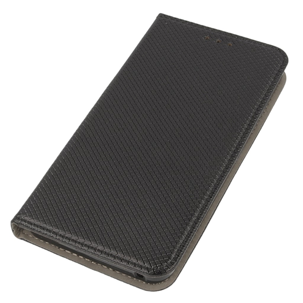 Pokrowiec etui z klapk Magnet Book czarne Lenovo Vibe K5 Plus / 2