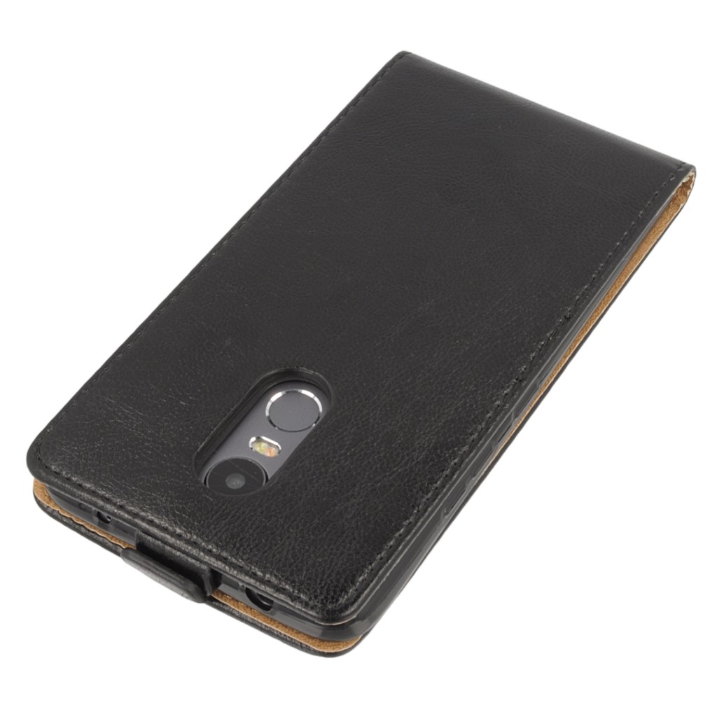 Pokrowiec z klapk na magnes Prestige Slim Flexi czarny Lenovo K6 Note / 3