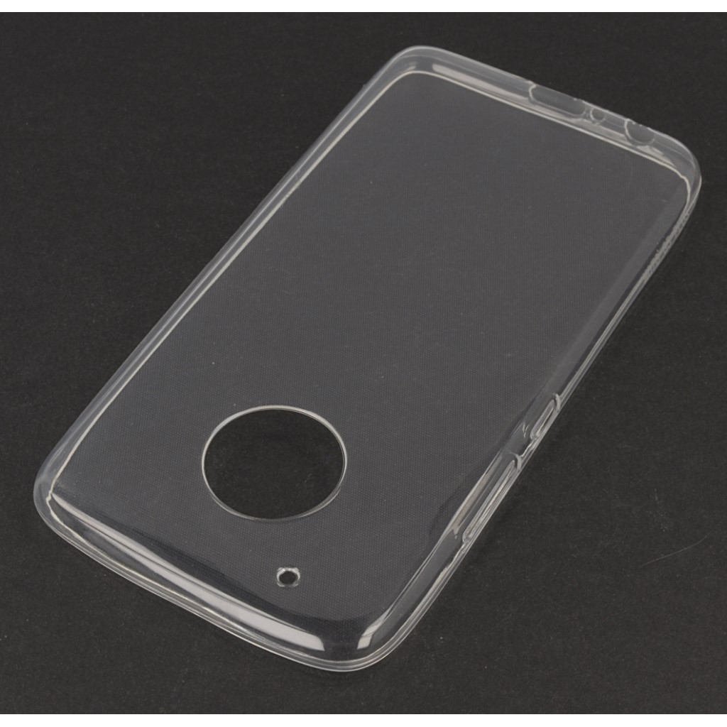 Pokrowiec silikonowe etui Back Case przeroczyste MOTOROLA Moto G5 Plus / 3