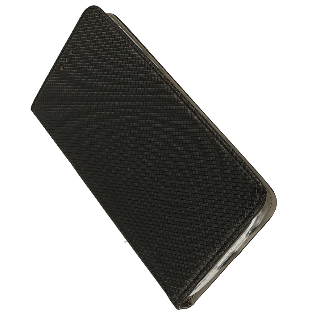 Pokrowiec etui z klapk Magnet Book czarne MOTOROLA Moto G6 Plus / 6
