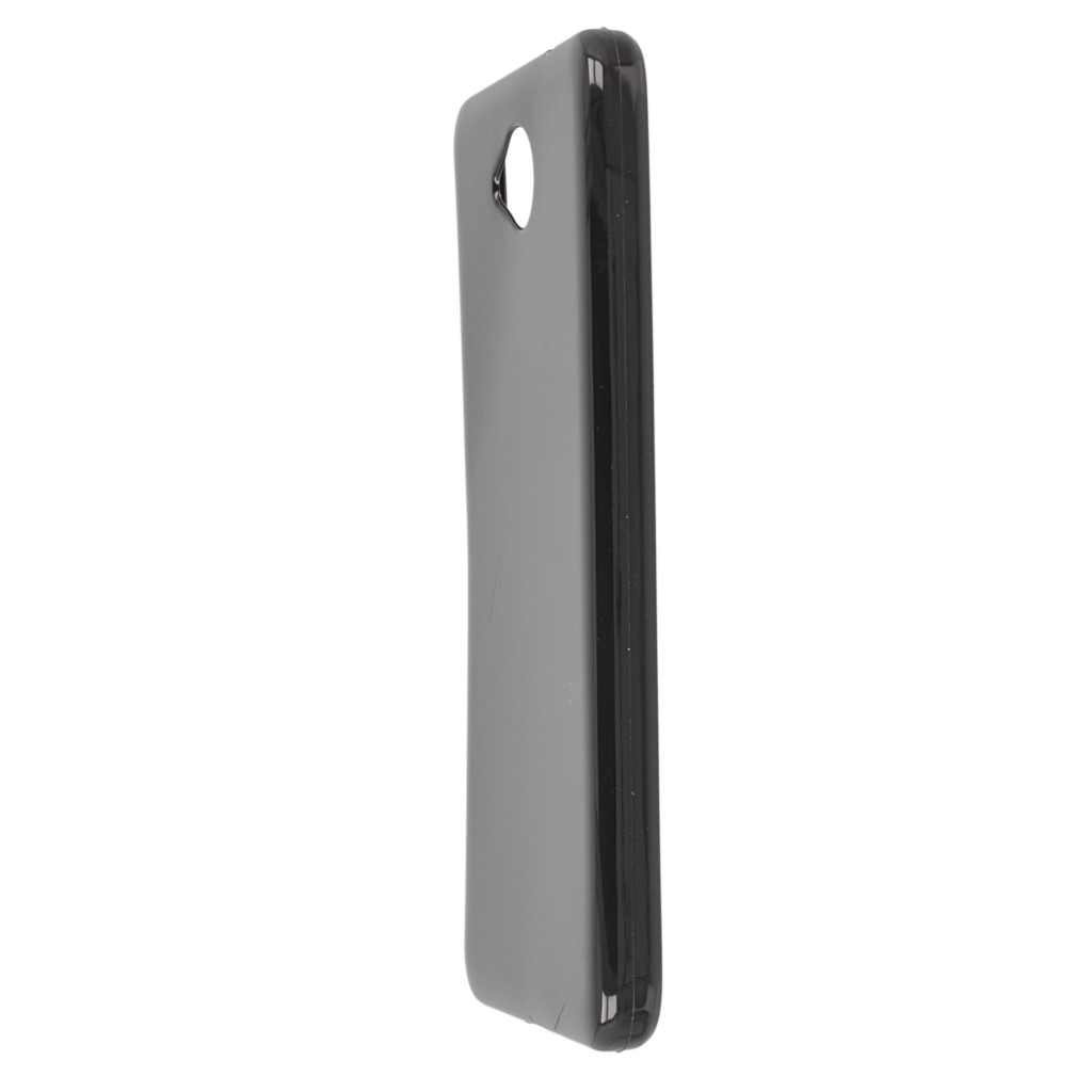 Pokrowiec silikonowe etui BACK CASE czarne Microsoft Lumia 650 / 6