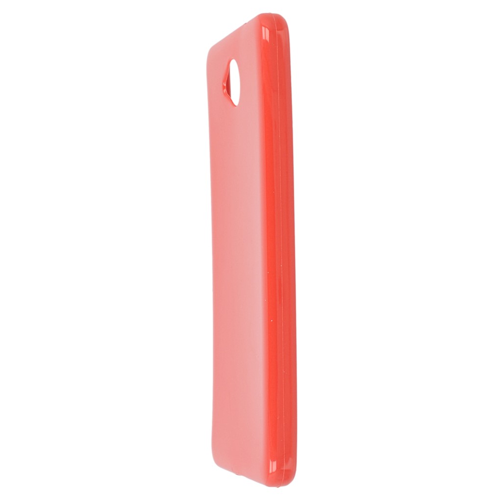 Pokrowiec silikonowe etui BACK CASE czerwone Microsoft Lumia 650 / 6