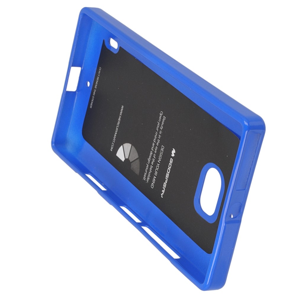 Pokrowiec etui silikonowe Mercury JELLY CASE niebieskie NOKIA Lumia 930 / 4