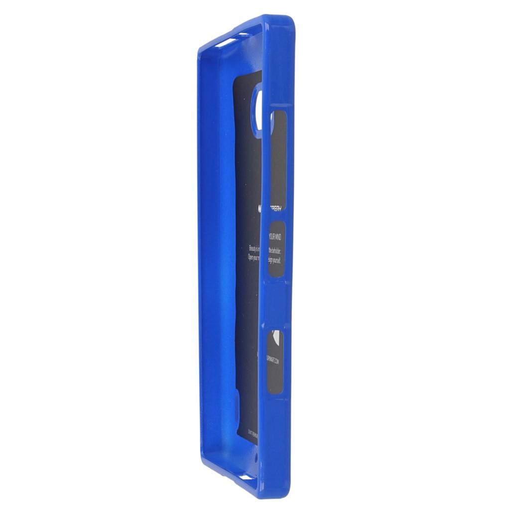 Pokrowiec etui silikonowe Mercury JELLY CASE niebieskie NOKIA Lumia 930 / 6