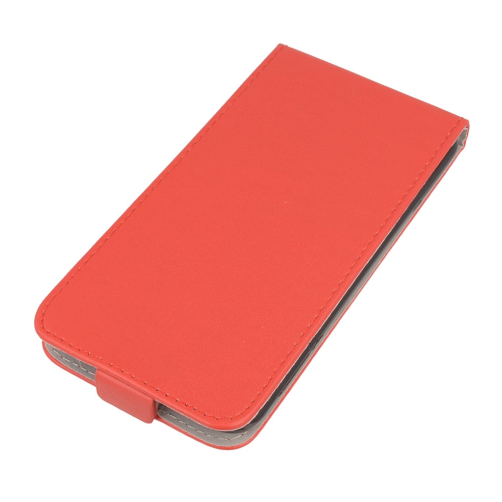 Pokrowiec z klapk na magnes Prestige Slim Flexi czerwony myPhone Infinity IIs