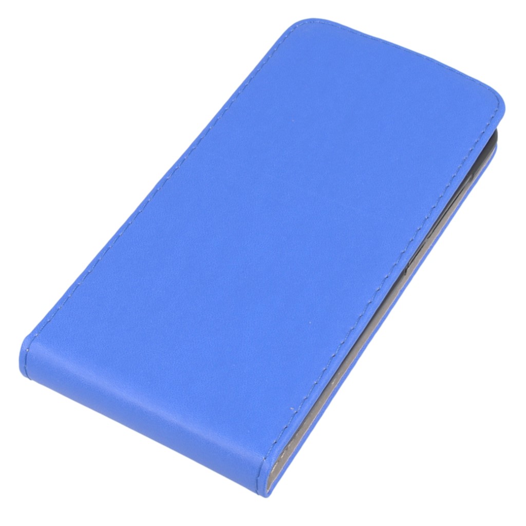 Pokrowiec z klapk na magnes Prestige Slim Flexi niebieski HTC One A9 / 2