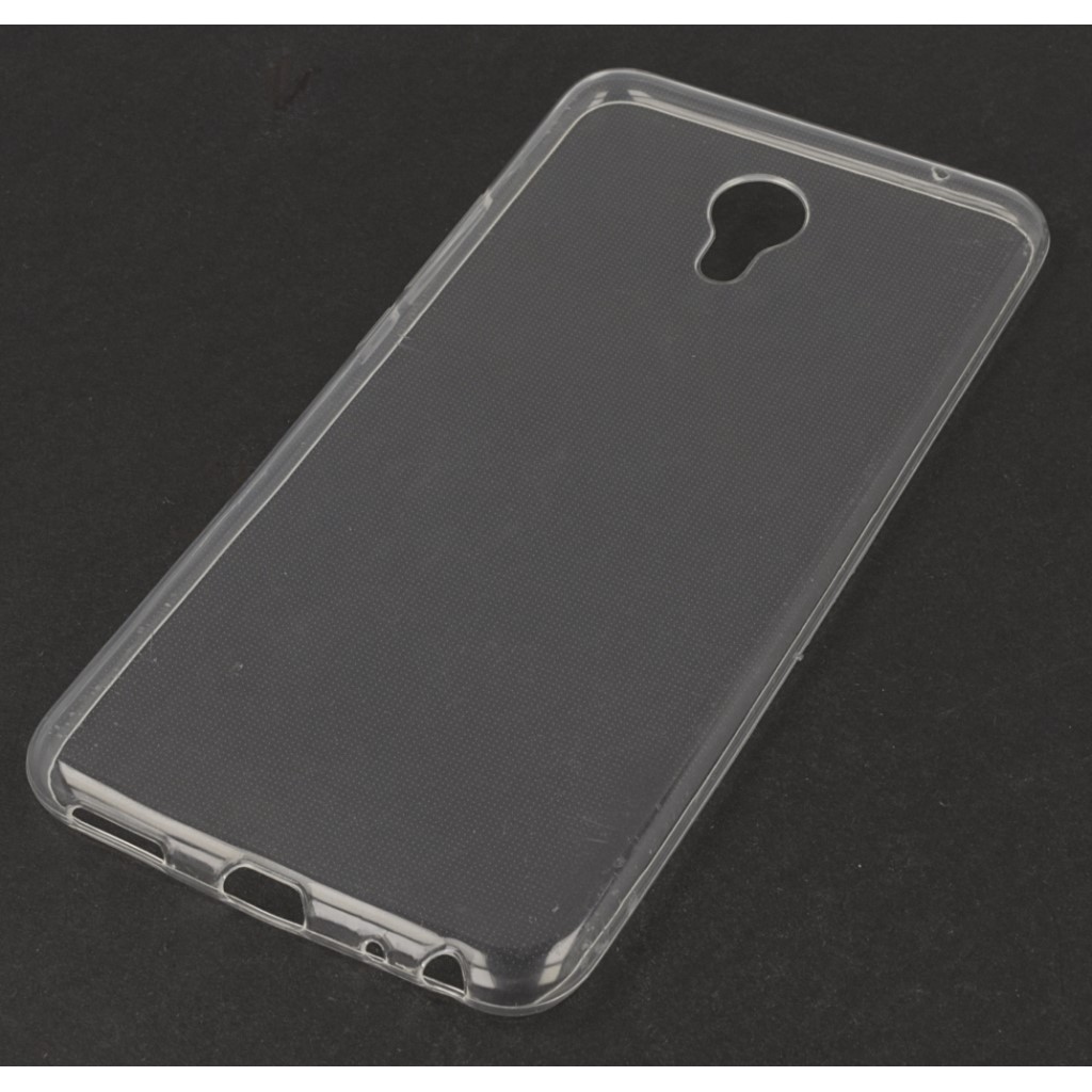 Pokrowiec silikonowe etui Back Case przeroczyste Meizu MX6