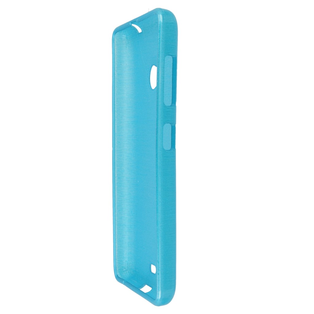 Pokrowiec etui silikonowe Mercury JELLY Brush niebieski Microsoft Lumia 535 / 6