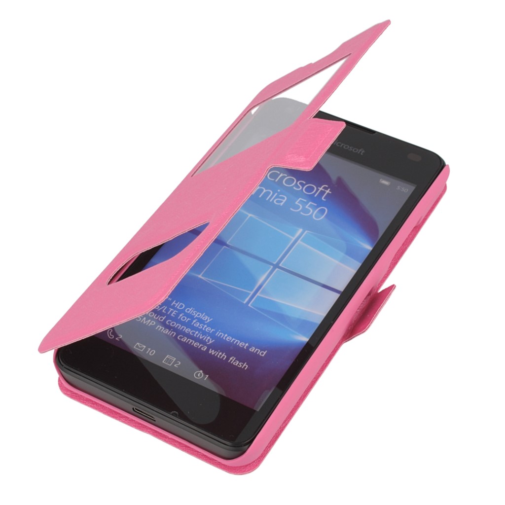 Pokrowiec etui Flip View rowe Microsoft Lumia 550
