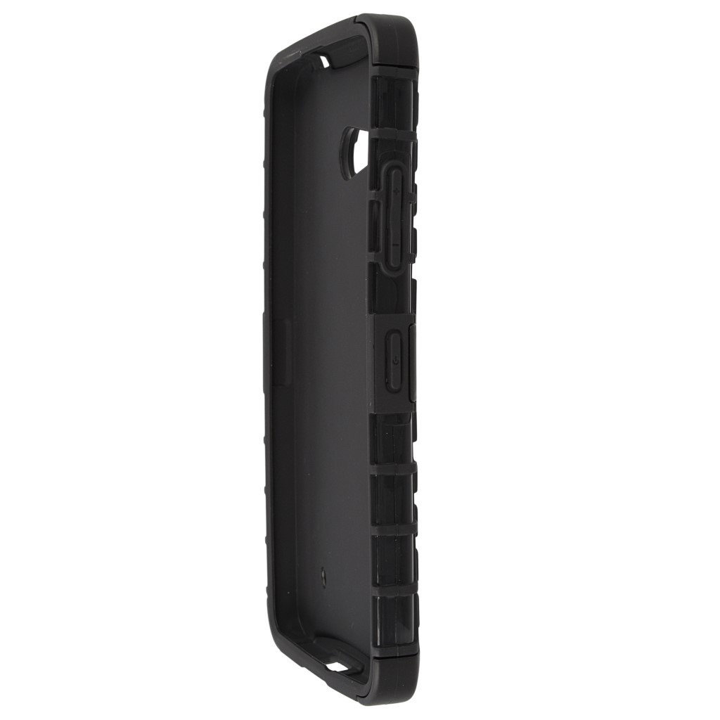 Pokrowiec etui pancerne Hybrid Case czarny Microsoft Lumia 640 Dual SIM / 7