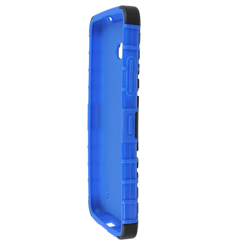 Pokrowiec etui pancerne Hybrid Case niebieski Microsoft Lumia 640 Dual SIM / 7