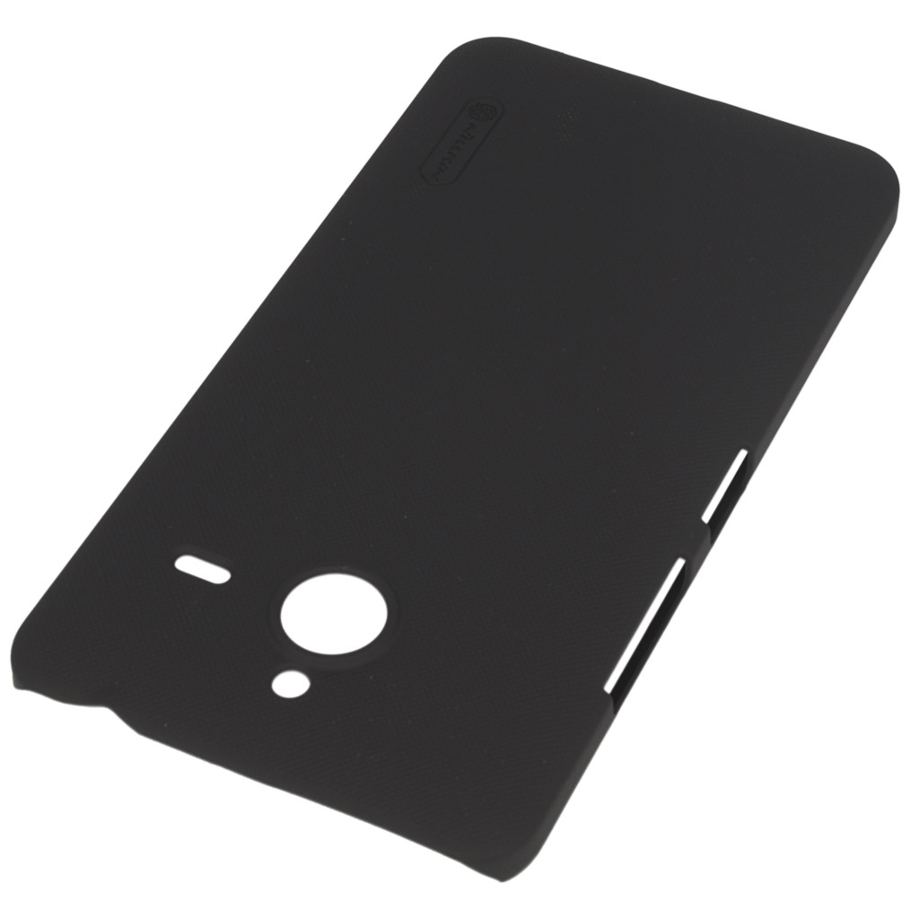 Pokrowiec etui NILLKIN SUPER SHIELD czarne Microsoft Lumia 640 XL Dual SIM / 2