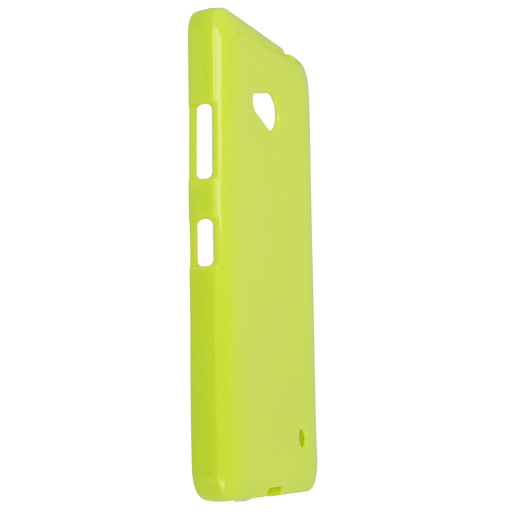 Pokrowiec silikonowe etui BACK CASE zielone Microsoft Lumia 640 Dual SIM / 6