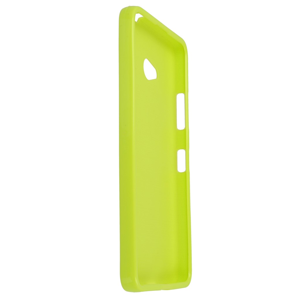 Pokrowiec silikonowe etui BACK CASE zielone Microsoft Lumia 640 Dual SIM / 7
