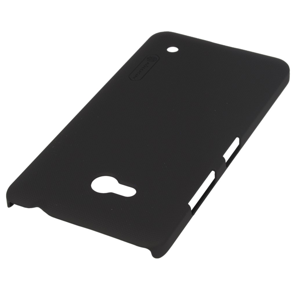 Pokrowiec etui NILLKIN SUPER SHIELD czarne Microsoft Lumia 640 Dual SIM / 2
