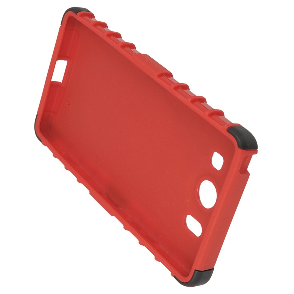 Pokrowiec etui pancerne Hybrid Case czerwony Microsoft Lumia 950 / 4