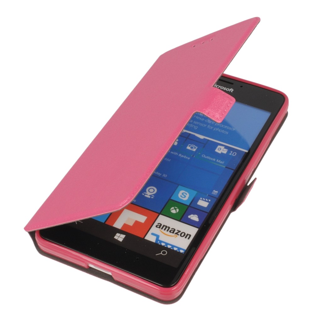 Pokrowiec etui Flexi Book rowe Microsoft Lumia 950