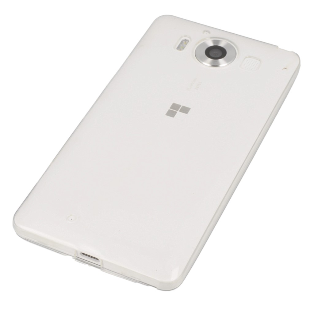 Pokrowiec silikonowe etui Back Case przeroczyste Microsoft Lumia 950