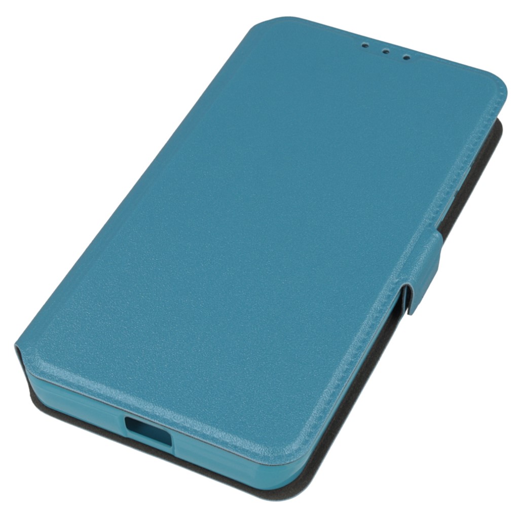 Pokrowiec etui Flexi Book niebieski Microsoft Lumia 550 / 2