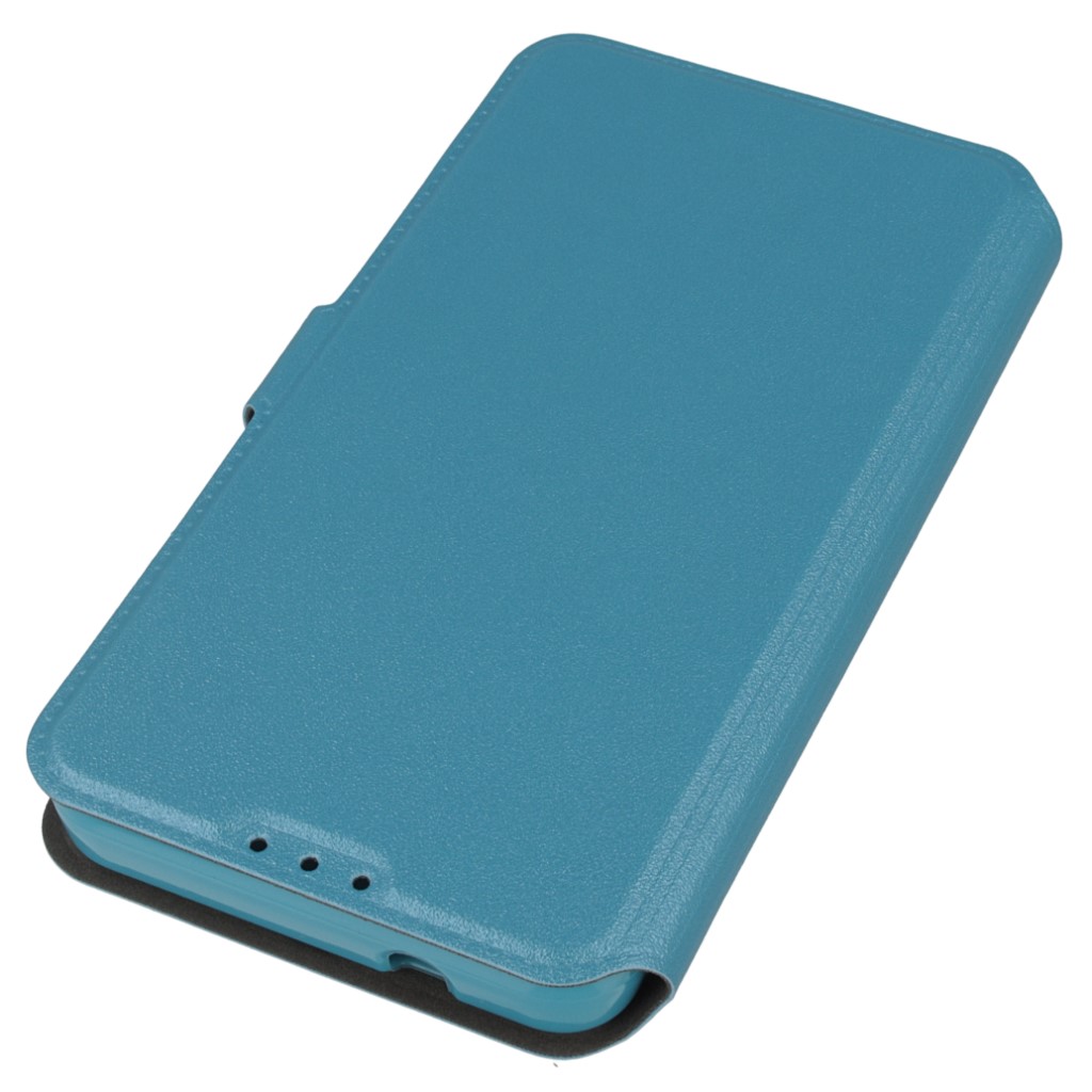 Pokrowiec etui Flexi Book niebieski Microsoft Lumia 550 / 3