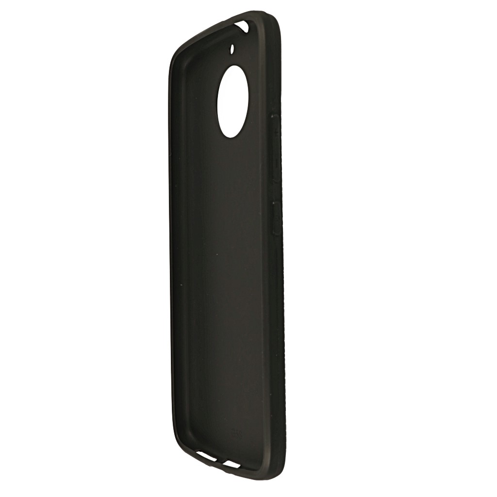 Pokrowiec etui imitacja skry Lux Case Skin czarne MOTOROLA Moto G5S / 8