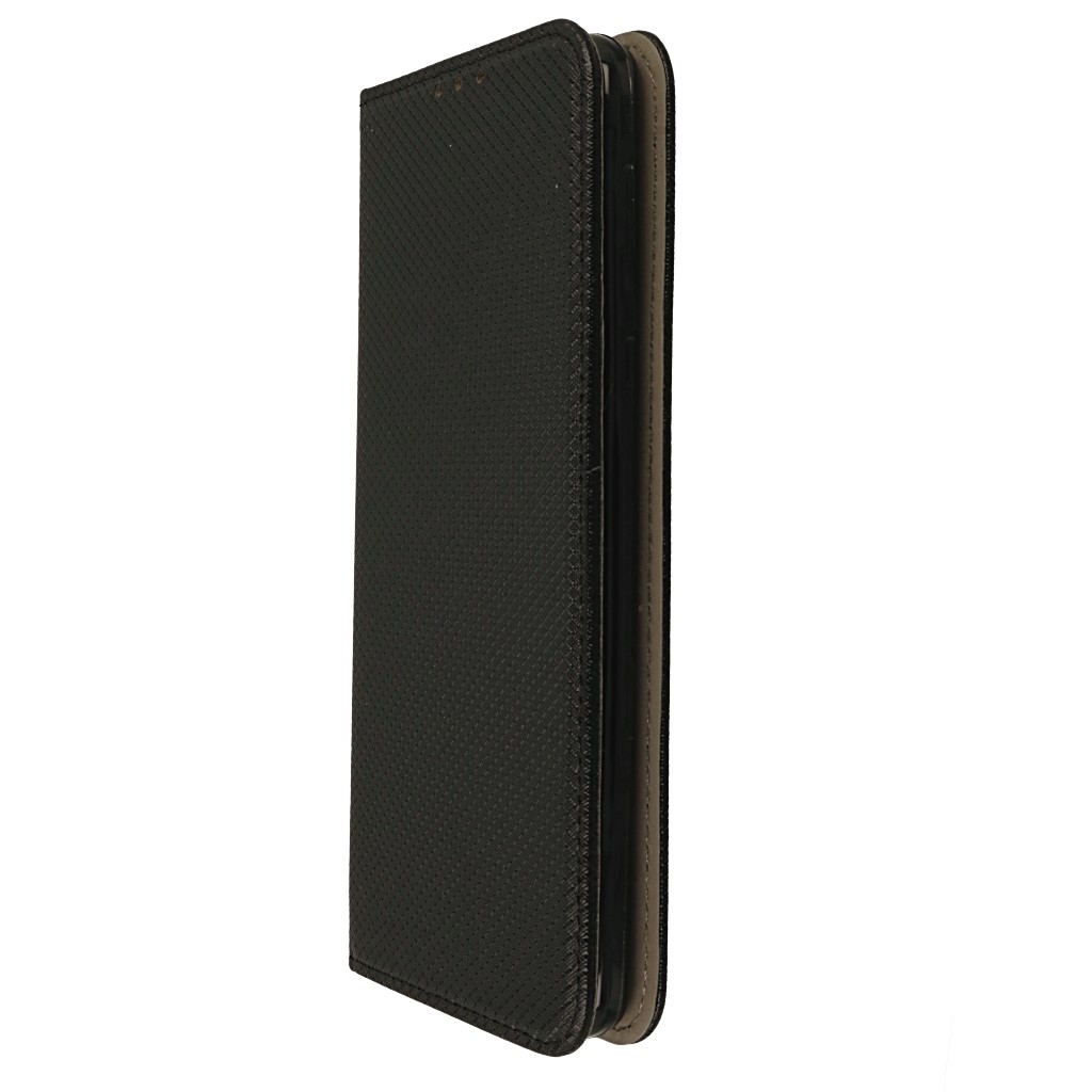 Pokrowiec etui z klapk Magnet Book czarne MOTOROLA Moto G6 Play / 6