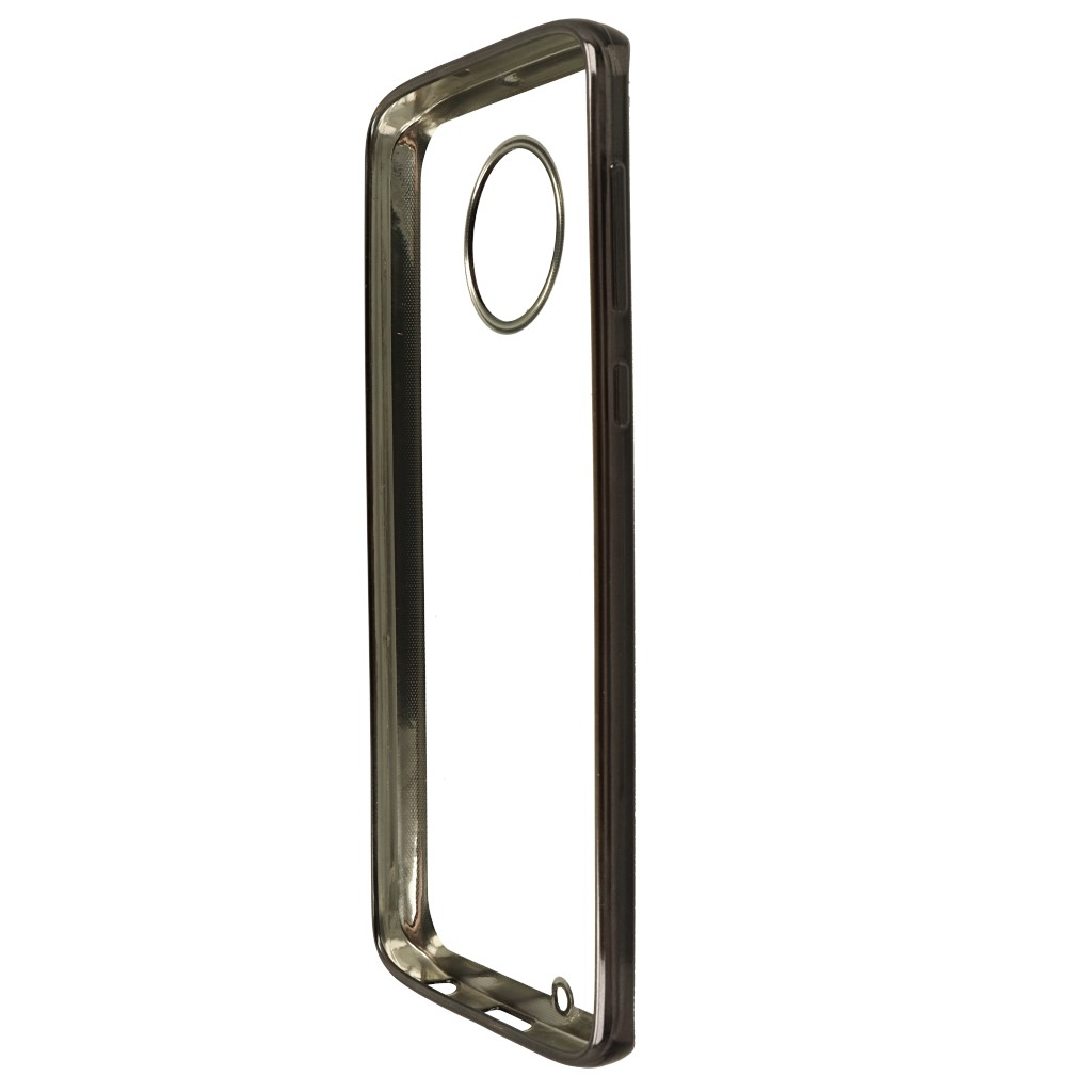 Pokrowiec etui �elowe Ultracienkie z ramk� czarn� MOTOROLA Moto G6 / 6
