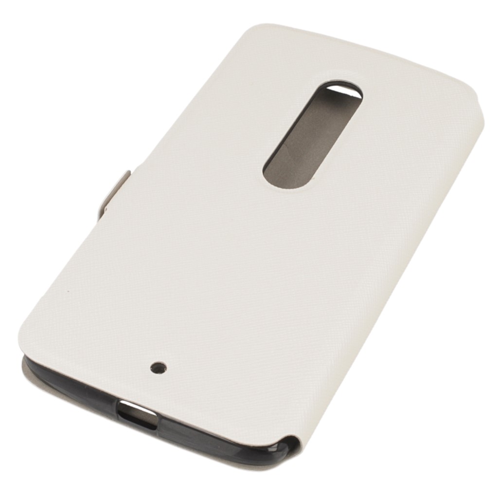 Pokrowiec Flip Case Soft biay MOTOROLA Moto X Play / 3