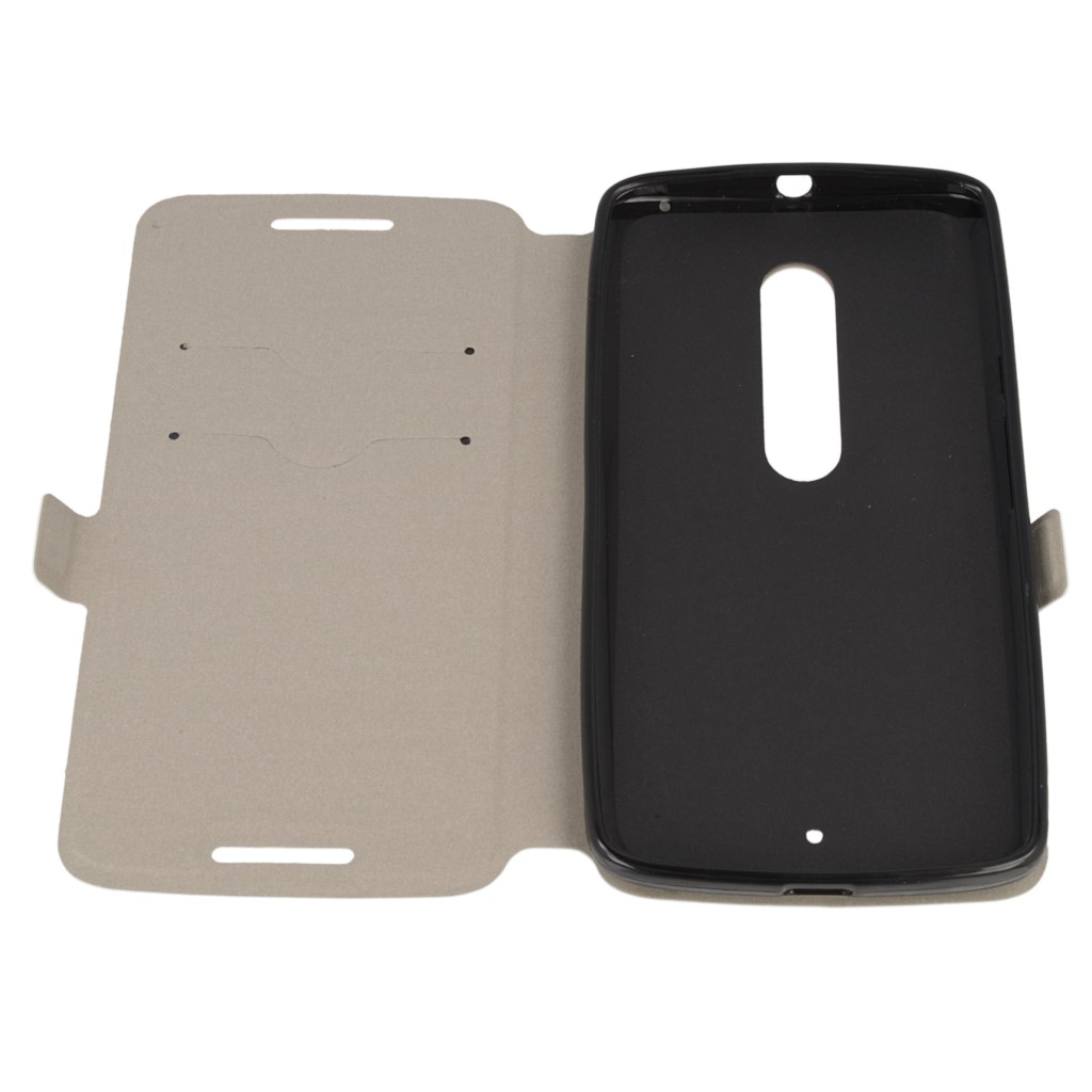 Pokrowiec Flip Case Soft biay MOTOROLA Moto X Play / 8