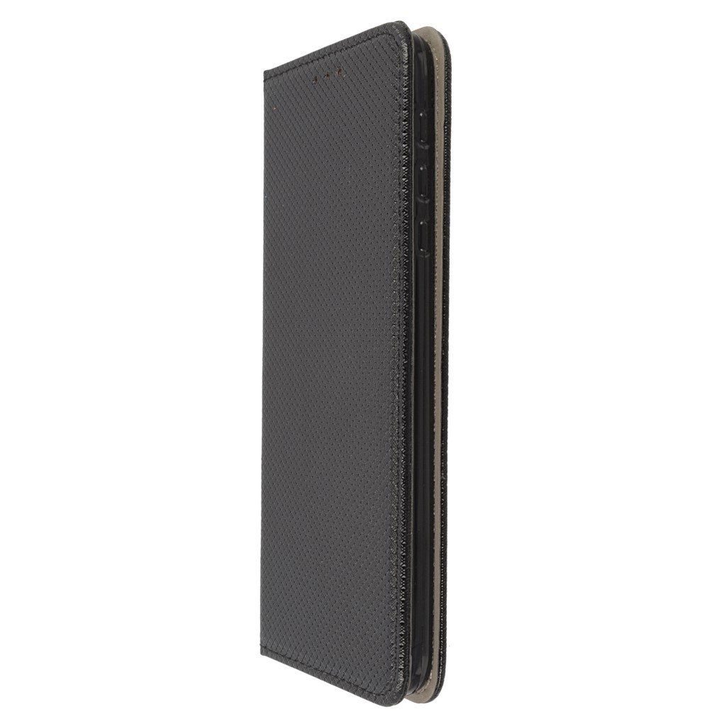 Pokrowiec etui z klapk Magnet Book czarne Lenovo Moto Z / 6
