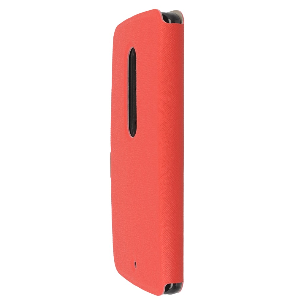Pokrowiec Flip Case Soft czerwony MOTOROLA Moto X Play / 7