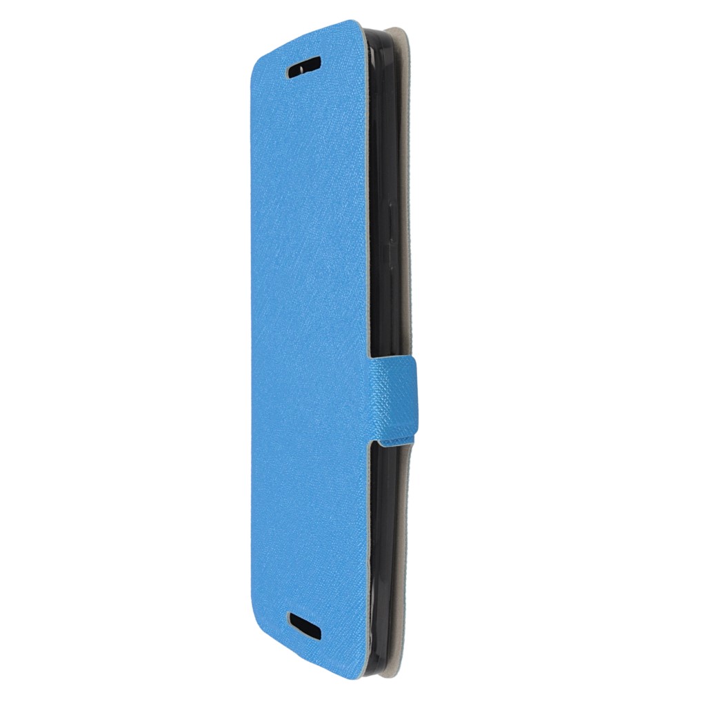 Pokrowiec Flip Case Soft niebieski MOTOROLA Moto X Play / 6